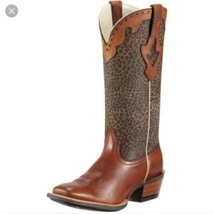 Ariat Crossfire Caliente Cheetah Cowboy Boot